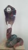 Cobra Glass Sculpture 2000 21 in Sculpture by Dino Rosin - 3 Cobra Glass Sculpture 2000 21 in Sculpture by Dino Rosin - 3