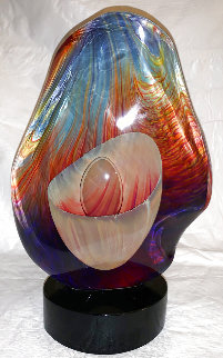 Untitled Unique Glass Sculpture 13 in Sculpture - Dino Rosin