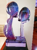 Kiss Glass Unique Sculpture 1995 25 in Sculpture by Dino Rosin - 4 Kiss Glass Unique Sculpture 1995 25 in Sculpture by Dino Rosin - 4