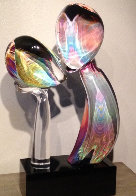 Kiss Glass Unique Sculpture 24 in Huge Sculpture by Dino Rosin - 4 Kiss Glass Unique Sculpture 24 in Huge Sculpture by Dino Rosin - 4