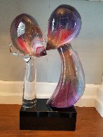 Kiss Glass Unique Sculpture 25 in Sculpture by Dino Rosin - 1 Kiss Glass Unique Sculpture 25 in Sculpture by Dino Rosin - 1