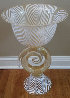 Vetro Artistico Murano Glass Vase/Bowl Sculpture 2008 24 in 24k gold Sculpture by Dino Rosin - 0 Vetro Artistico Murano Glass Vase/Bowl Sculpture 2008 24 in 24k gold Sculpture by Dino Rosin - 0