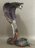 Cobra Glass Sculpture Unique 21 in Sculpture by Dino Rosin - 0 Cobra Glass Sculpture Unique 21 in Sculpture by Dino Rosin - 0