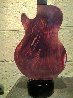Gibson Guitar Glass Sculpture 1997 41 in Sculpture by Dino Rosin - 3
