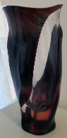 Vase Glass Unique Sculpture 17 in Sculpture by Dino Rosin - 0