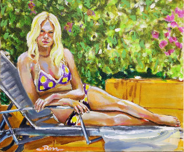 Endless Summer Love #1 2018 20x24 Original Painting - Colleen Ross Endless Summer Love #1 2018 20x24 Original Painting - Colleen Ross
