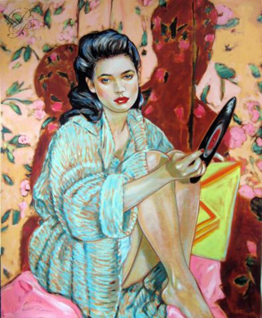 Heartbreaker 1985 Limited Edition Print by Colleen Ross Heartbreaker 1985 Limited Edition Print by Colleen Ross