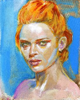 Romantic Sense of Beauty #2 2021 30x24 Original Painting - Colleen Ross Romantic Sense of Beauty #2 2021 30x24 Original Painting - Colleen Ross