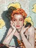 Hey There Lonely Girl 1988 40x30 - Huge Original Painting by Colleen Ross - 4