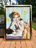 Hey There Lonely Girl 1988 40x30 - Huge Original Painting by Colleen Ross - 2