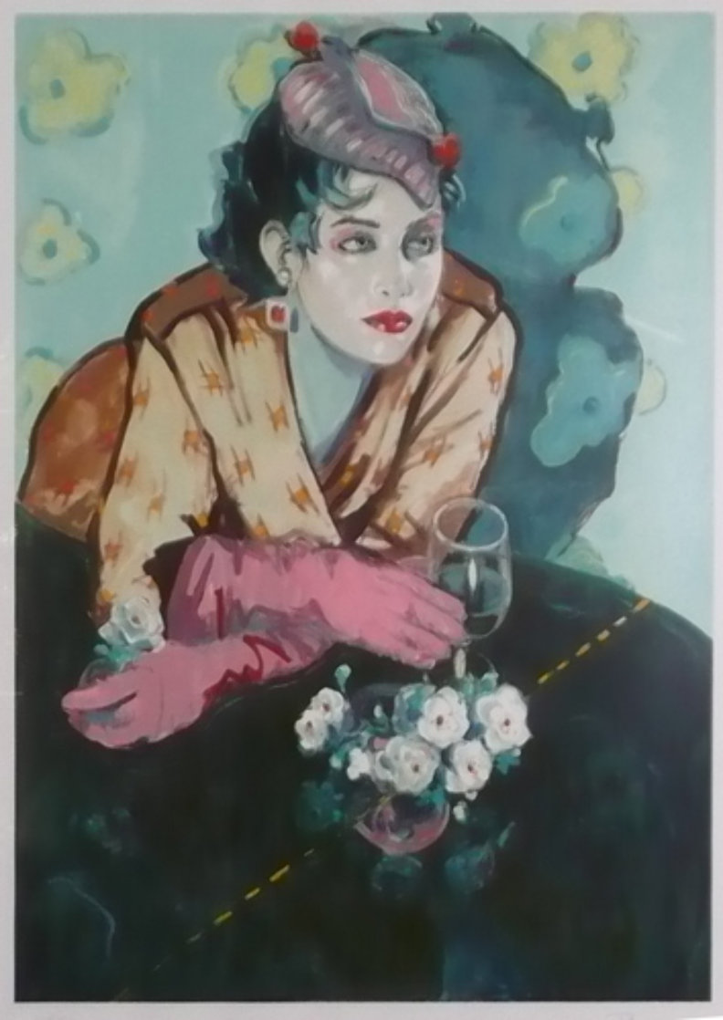 White Gardenia AP 1987 Limited Edition Print by Colleen Ross White Gardenia AP 1987 Limited Edition Print by Colleen Ross