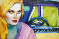 Untitled Portrait Oil on Canvas by Colleen Ross - For Sale on Art Brokerage