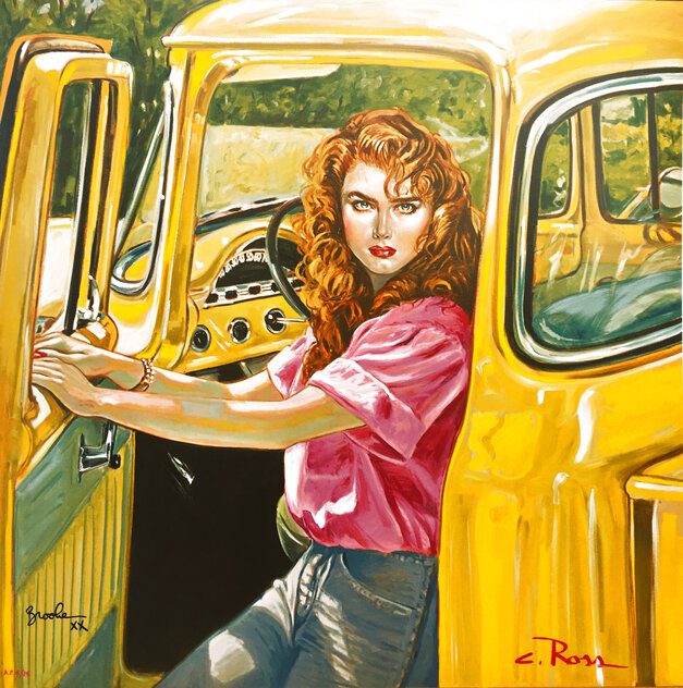 56 Ford AP 1990 - HS by Brooke Shields Limited Edition Print by Colleen Ross