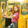 56 Ford AP 1990 - HS by Brooke Shields Limited Edition Print by Colleen Ross - 0