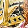 56 Ford AP 1990 - HS by Brooke Shields Limited Edition Print by Colleen Ross - 2