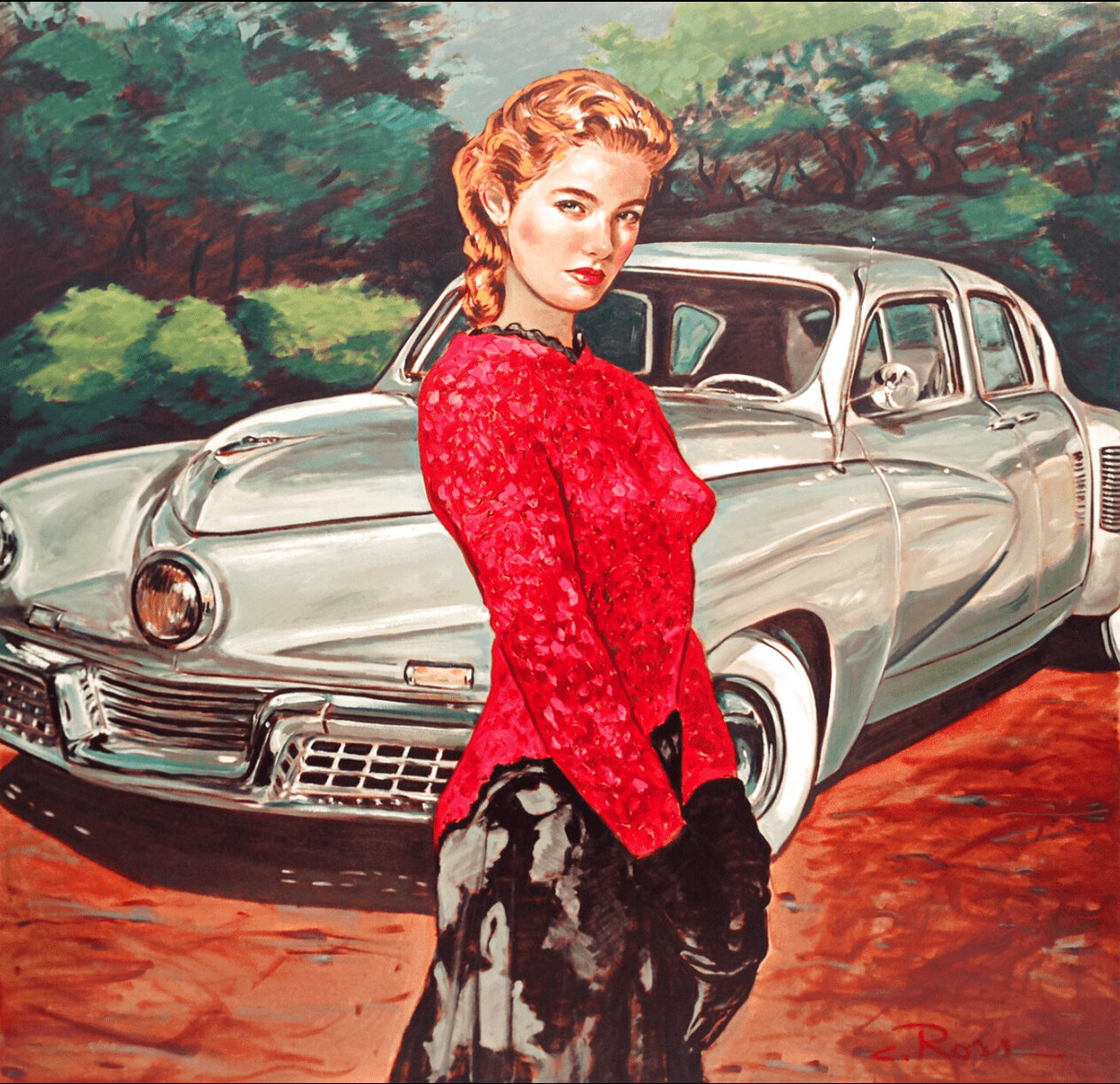 Very Nice Lines 1990 Limited Edition Serigraph by Colleen Ross - For ...