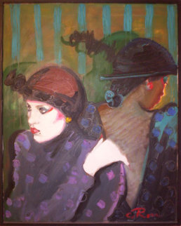 Bankin It 1983 28x22 Original Painting - Colleen Ross Bankin It 1983 28x22 Original Painting - Colleen Ross