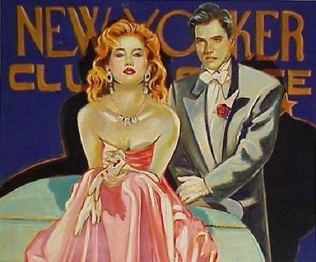 New Yorker Club Limited Edition Print by Colleen Ross