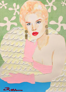 Fur Tee Wrap 30x20 2003 Works on Paper (not prints) - Colleen Ross Fur Tee Wrap 30x20 2003 Works on Paper (not prints) - Colleen Ross
