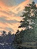 Sunset Painting -  48x56 - Huge - Killarney, Canada Original Painting by E. Robert Ross - 2