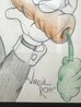Bugs Bunny 21x15 - Drawing Drawing by Virgil Ross - 3 Bugs Bunny 21x15 - Drawing Drawing by Virgil Ross - 3