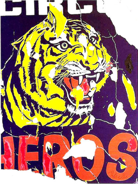 La Tigre 1962-1997 Limited Edition Print by Mimmo Rotella