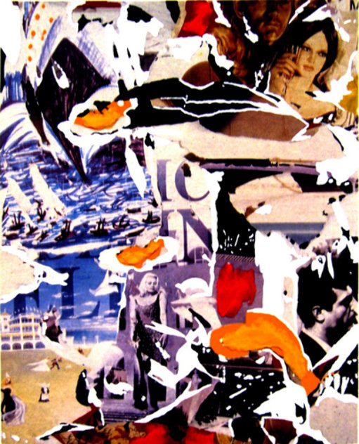 Felliniana Limited Edition Print by Mimmo Rotella