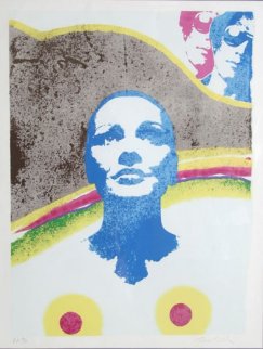 Chiquita 1979 Limited Edition Print - Mimmo Rotella Chiquita 1979 Limited Edition Print - Mimmo Rotella