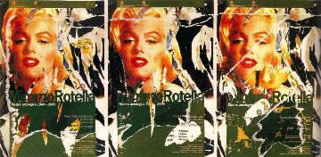 Homage to Marilyn AP Limited Edition Print - Mimmo Rotella Homage to Marilyn AP Limited Edition Print - Mimmo Rotella
