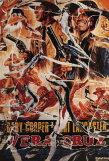 Vera Cruz AP Limited Edition Print - Mimmo Rotella Vera Cruz AP Limited Edition Print - Mimmo Rotella