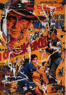Commancheros Limited Edition Print - Mimmo Rotella Commancheros Limited Edition Print - Mimmo Rotella