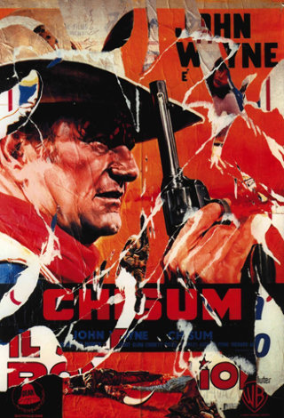 Chisum (John Wayne) Limited Edition Print - Mimmo Rotella