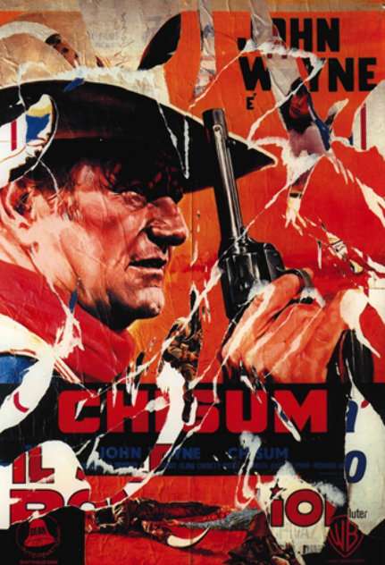 Chisum (John Wayne) Limited Edition Print by Mimmo Rotella