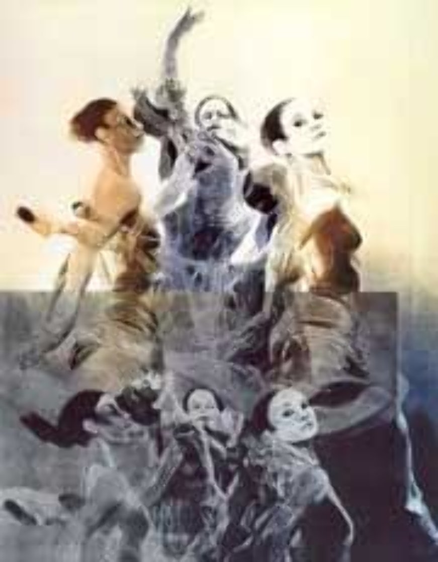 Dance Picture I 1980 Limited Edition Print by G.H Rothe Dance Picture I 1980 Limited Edition Print by G.H Rothe