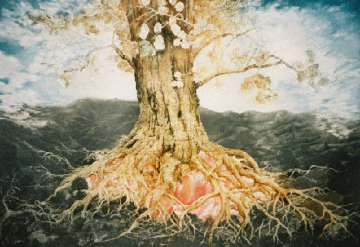 Oak Tree 1994 Limited Edition Print - G.H Rothe