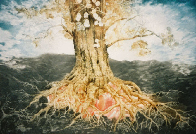 Oak Tree 1994 Limited Edition Print by G.H Rothe