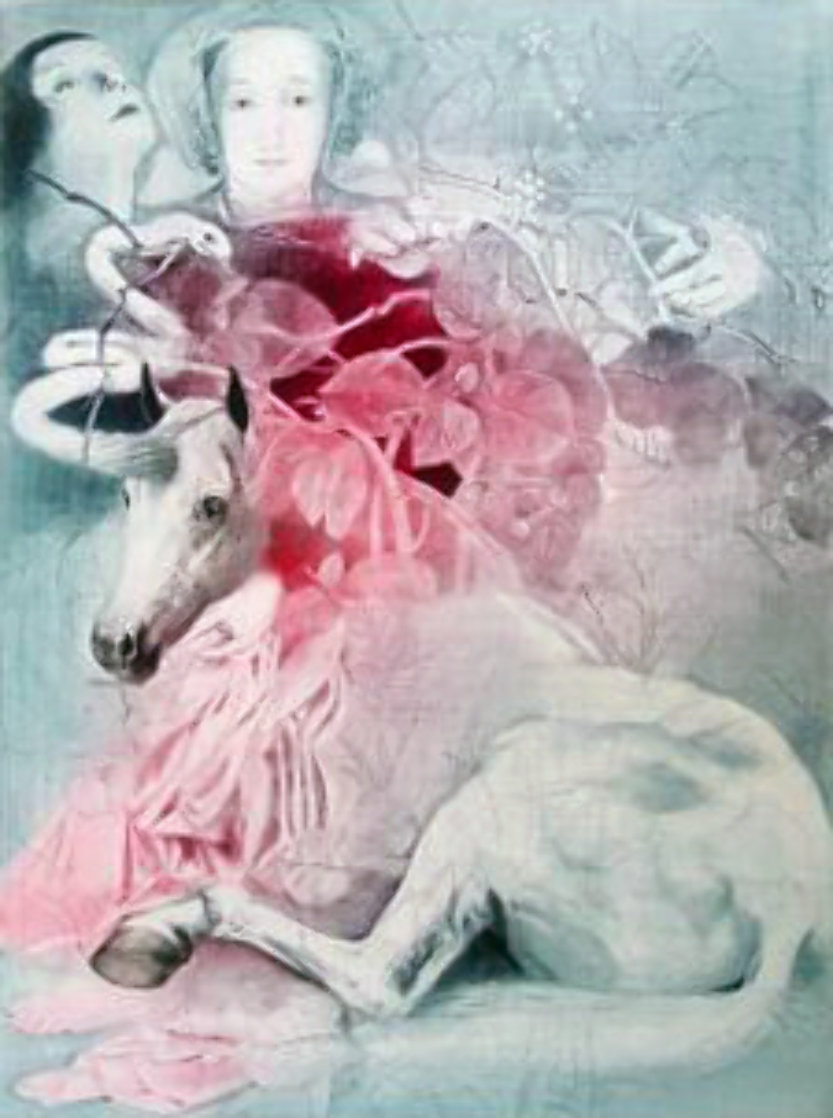 Transformation of the Unicorn 1989 Limited Edition Print by G.H Rothe Transformation of the Unicorn 1989 Limited Edition Print by G.H Rothe