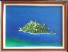 Emerald Bay, Lake Tahoe 1986 23x33 Original Painting by G.H Rothe - 1 Emerald Bay, Lake Tahoe 1986 23x33 Original Painting by G.H Rothe - 1