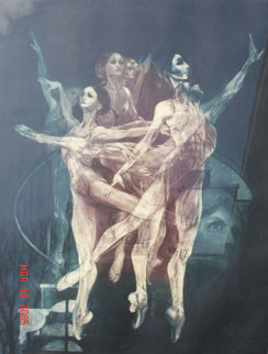 Dance on Stairs 1975 Limited Edition Print - G.H Rothe Dance on Stairs 1975 Limited Edition Print - G.H Rothe