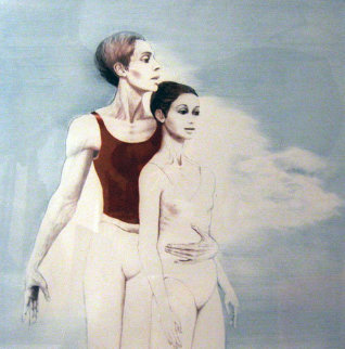 Pas De Deux 1977 Limited Edition Print - G.H Rothe Pas De Deux 1977 Limited Edition Print - G.H Rothe