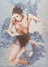 Dancer, Blue Shawl 1973 Limited Edition Print by G.H Rothe - 0