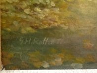 Angel's Road 1977 48x36 Super Huge Original Painting by G.H Rothe - 2 Angel's Road 1977 48x36 Super Huge Original Painting by G.H Rothe - 2