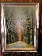 Angel's Road 1977 48x36 Super Huge Original Painting by G.H Rothe - 1 Angel's Road 1977 48x36 Super Huge Original Painting by G.H Rothe - 1