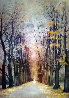 Angel's Road 1977 48x36 Huge Original Painting by G.H Rothe - 0