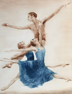 Ballet in New York 1977 Limited Edition Print - G.H Rothe Ballet in New York 1977 Limited Edition Print - G.H Rothe