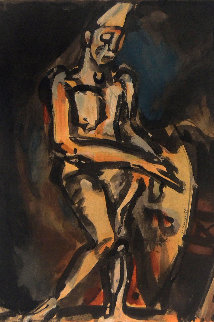 Drummer Limited Edition Print - Georges Rouault Drummer Limited Edition Print - Georges Rouault