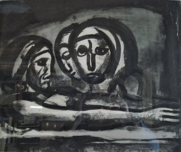 Au Pressoir Le Raisin Fut Foulé (In the Winepress the Grapes Were Crushed) 1948 Limited Edition Print - Georges Rouault Au Pressoir Le Raisin Fut Foulé (In the Winepress the Grapes Were Crushed) 1948 Limited Edition Print - Georges Rouault