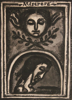 Miserere 1923 Limited Edition Print - Georges Rouault Miserere 1923 Limited Edition Print - Georges Rouault