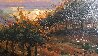 Tuscany Reflections 20x40 - Huge - Italy Original Painting by Leon Roulette - 1