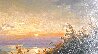 Tuscany Reflections 20x40 - Huge - Italy Original Painting by Leon Roulette - 2